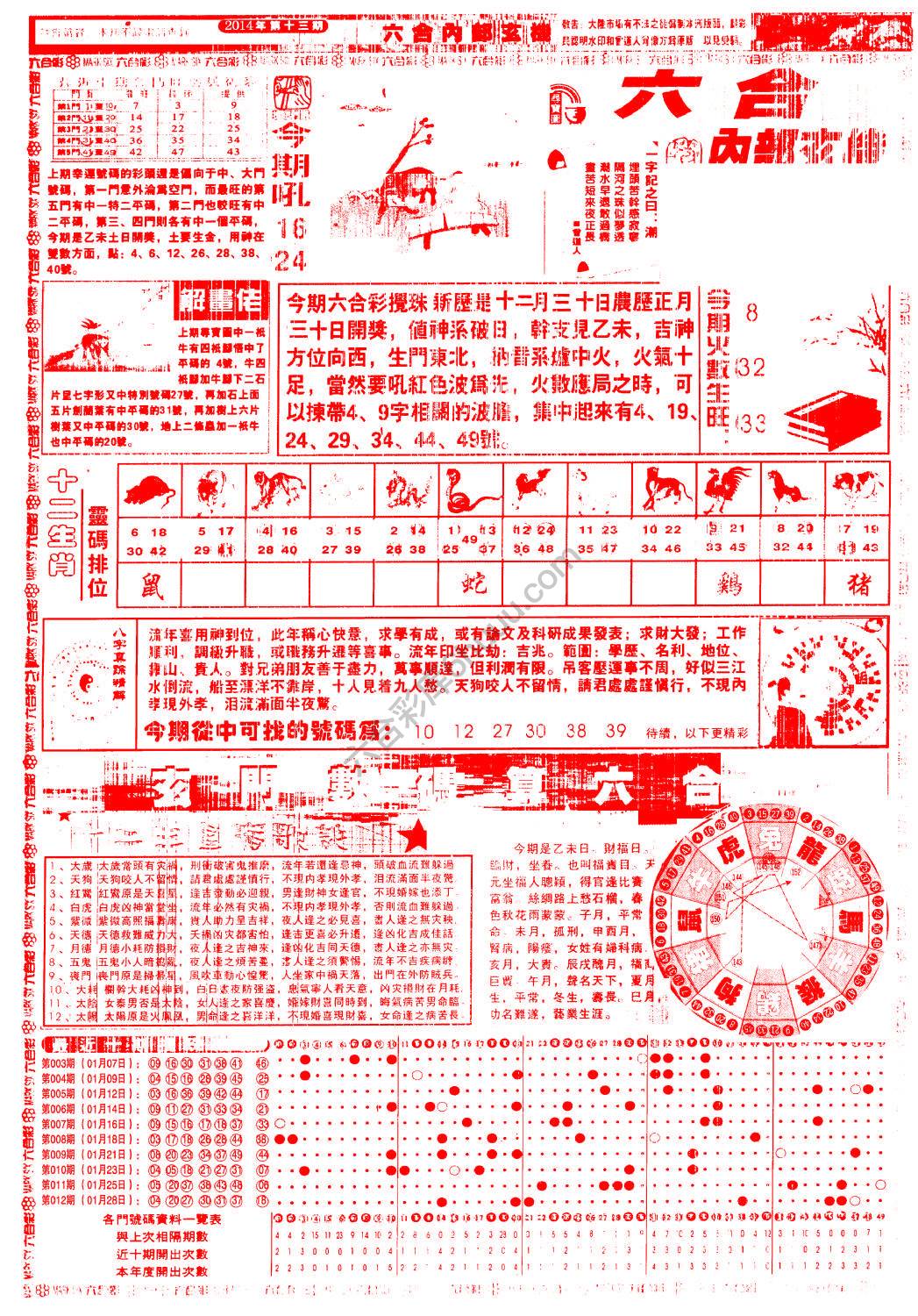 六合内部玄机