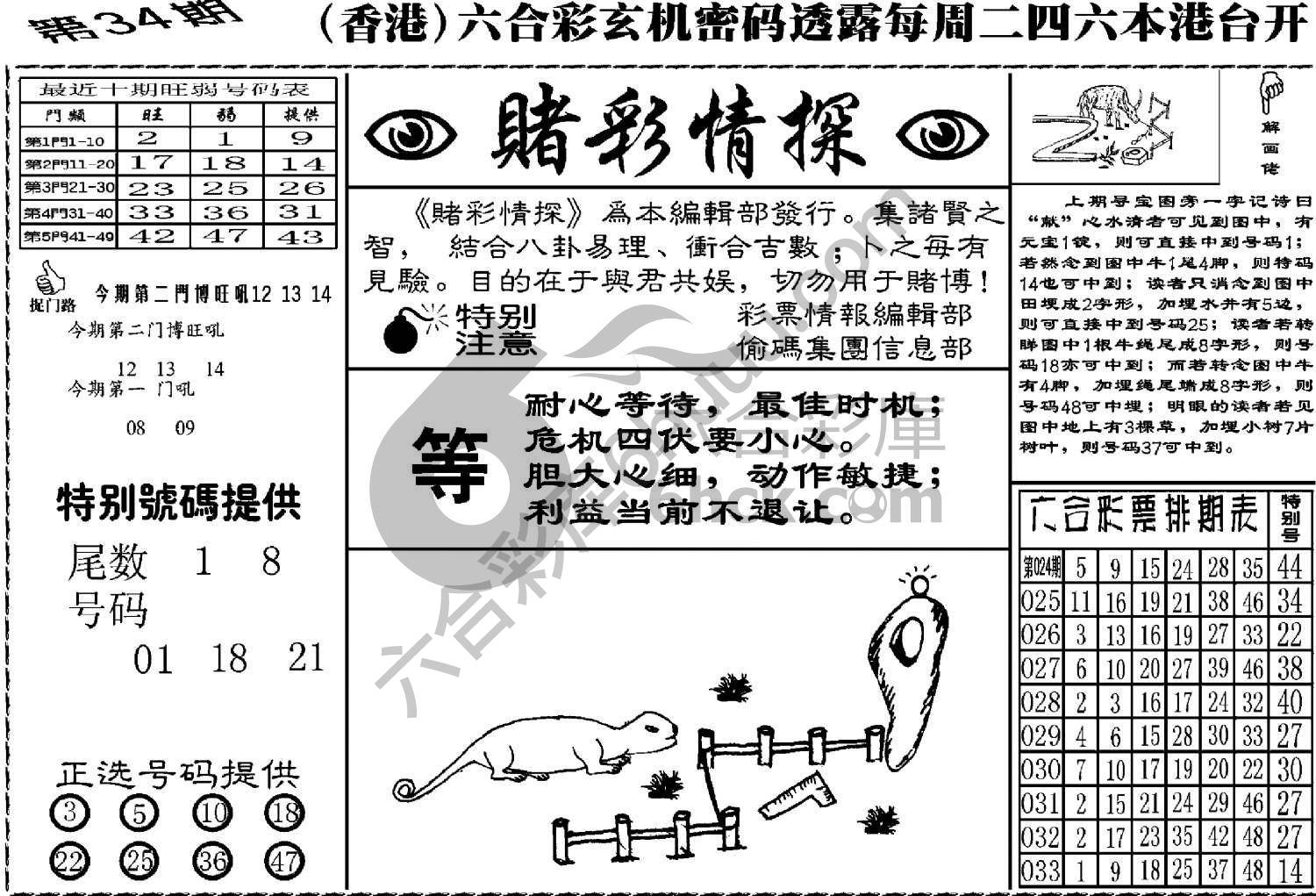 赌彩情探