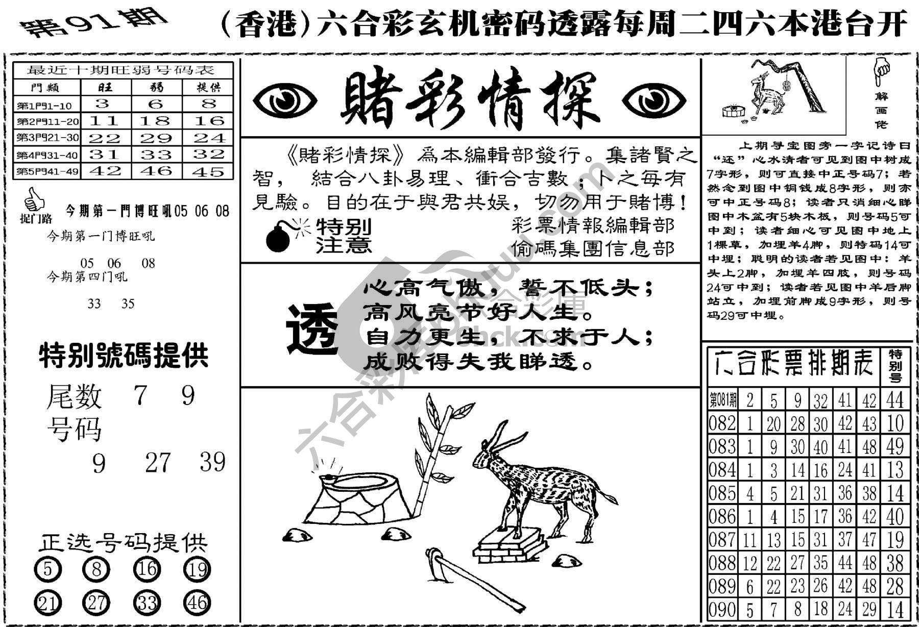 赌彩情探