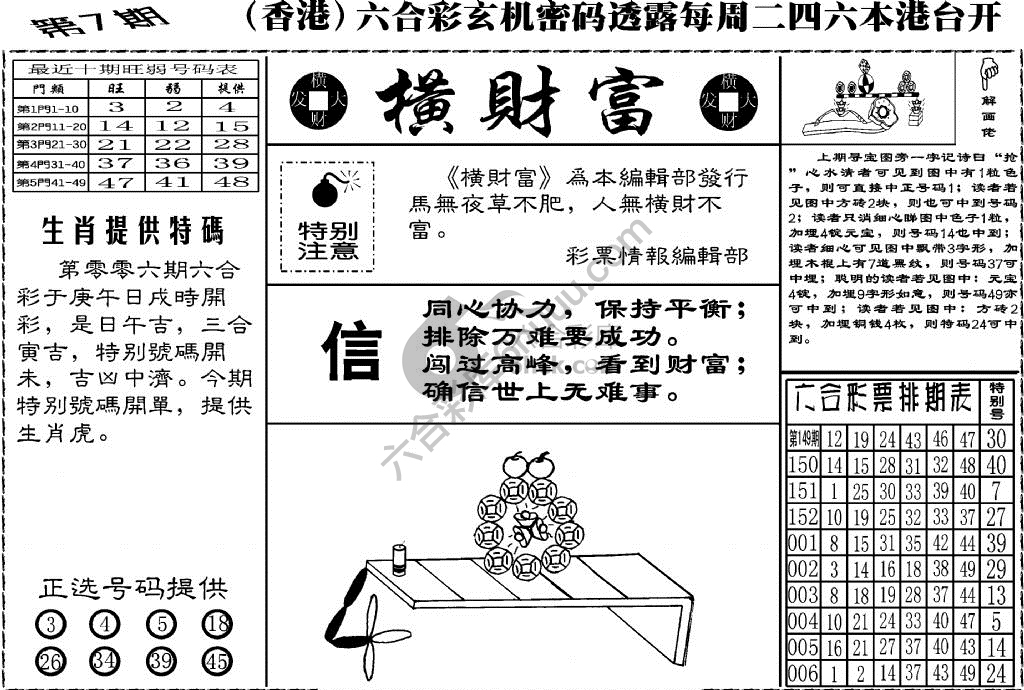 横财富