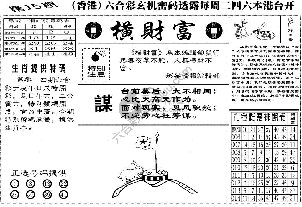 横财富