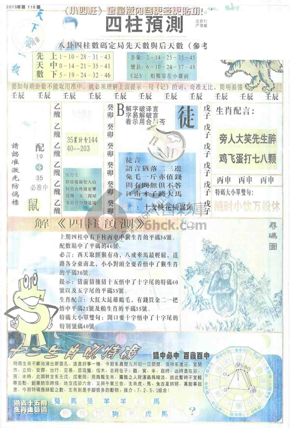 四柱预测