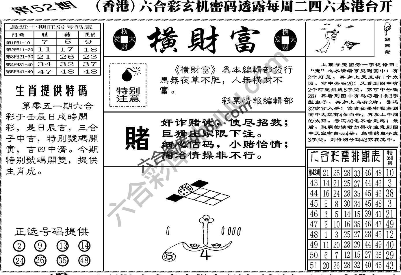 横财富