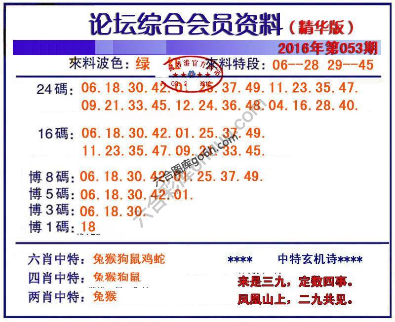 综合会员资料