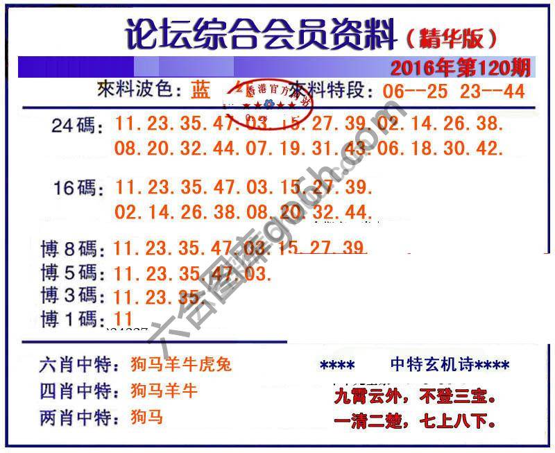 综合会员资料