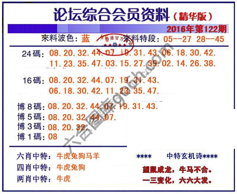 综合会员资料