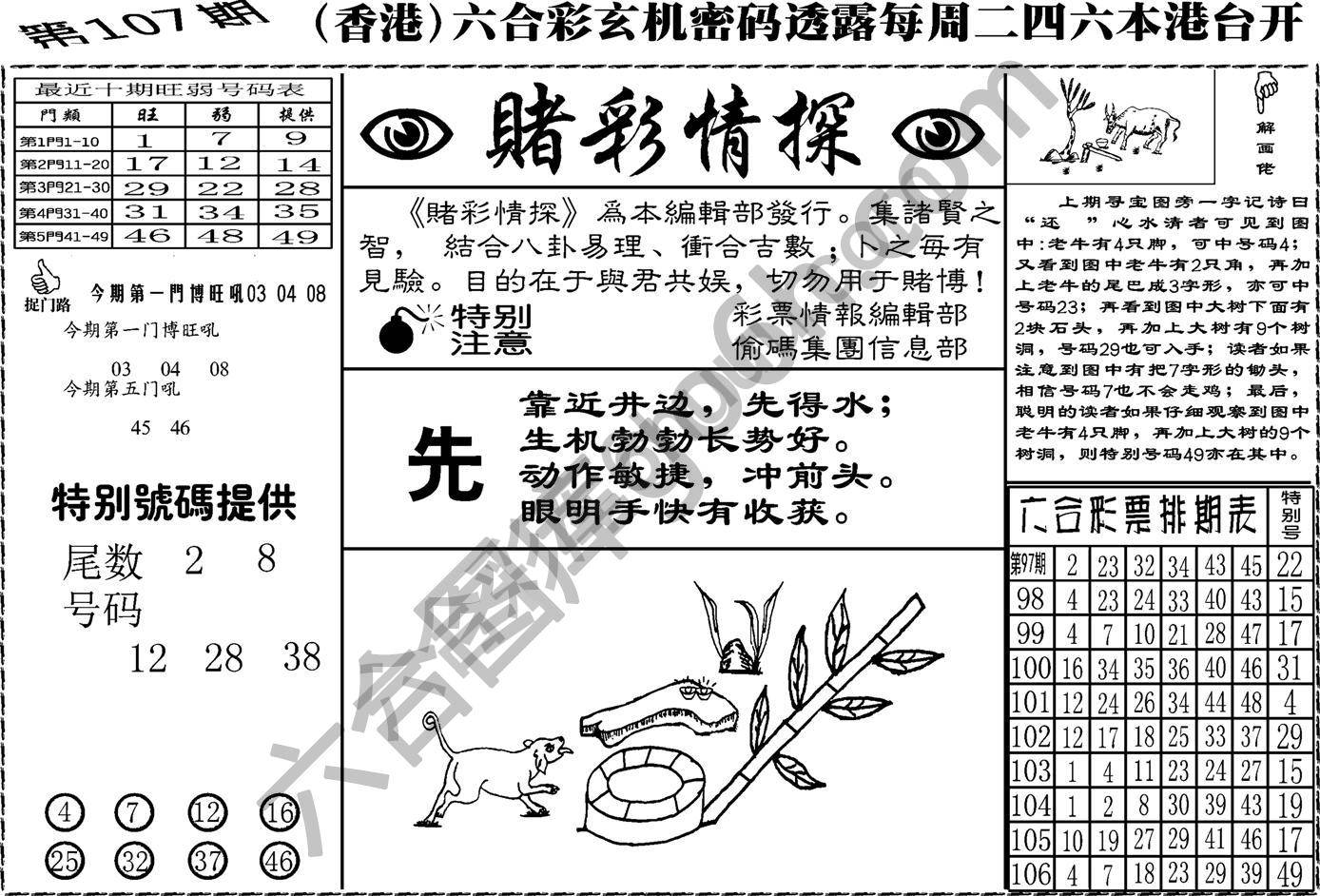 赌彩情探