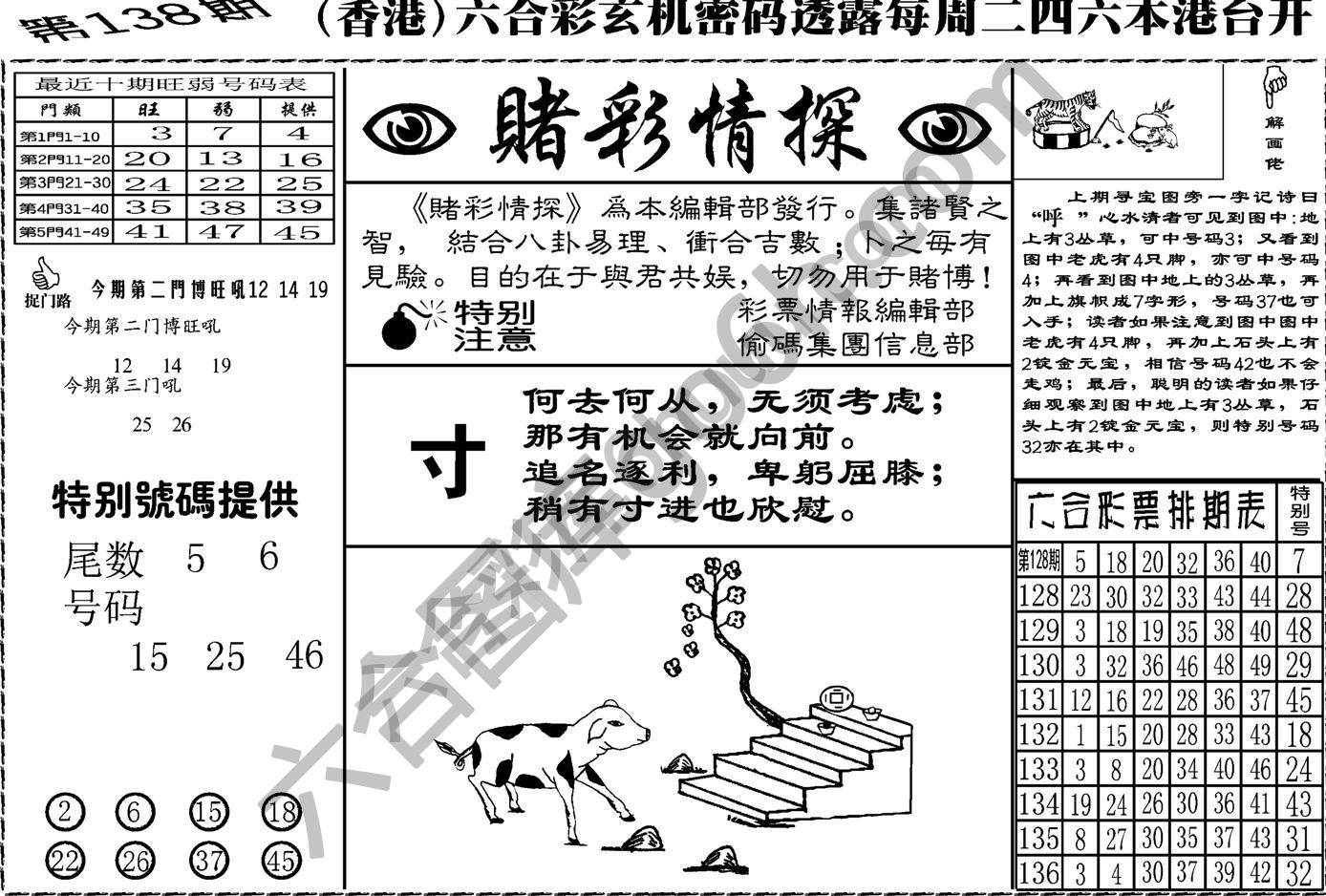 赌彩情探