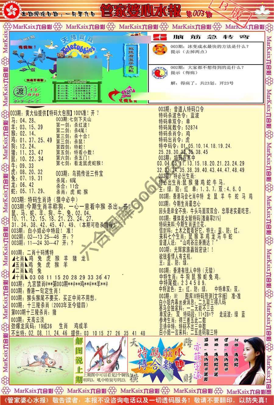 管家婆心水报