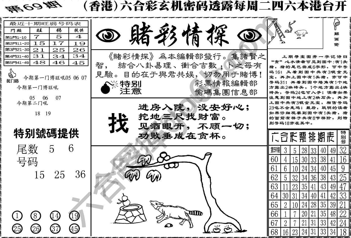 赌彩情探