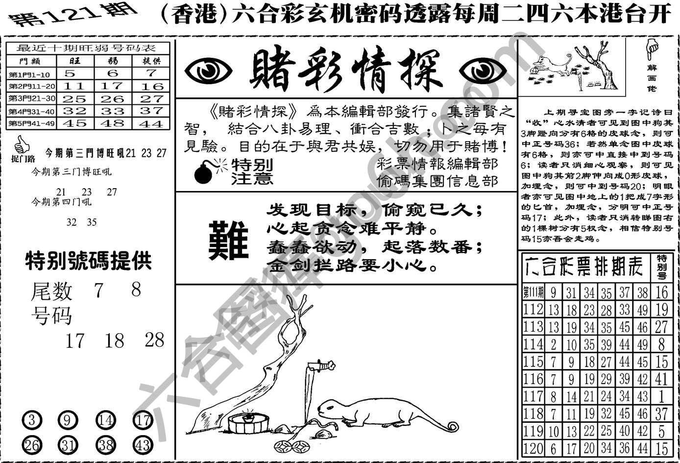 赌彩情探