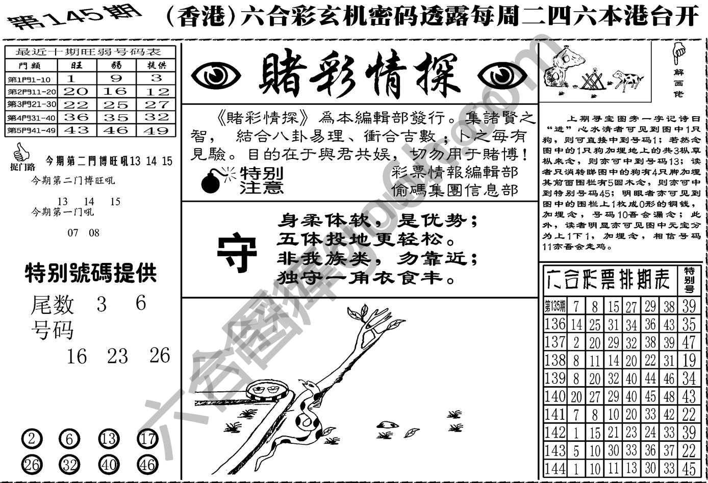 赌彩情探