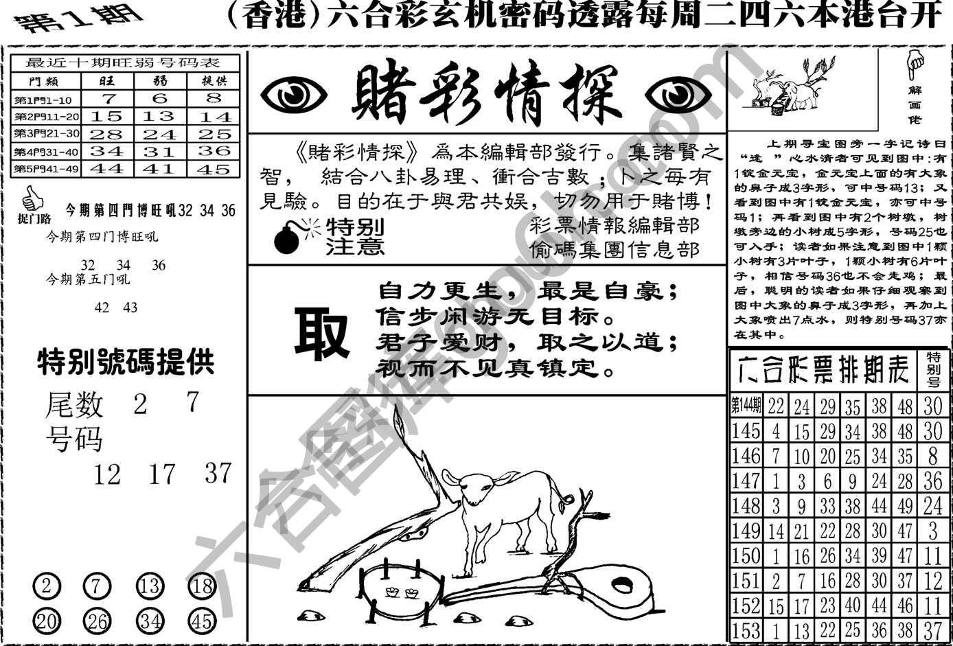 赌彩情探