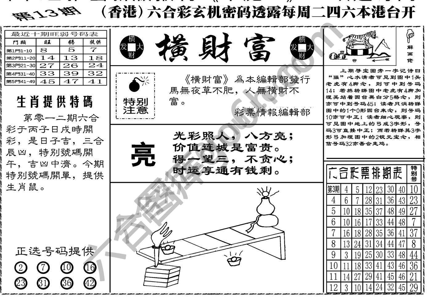 横财富