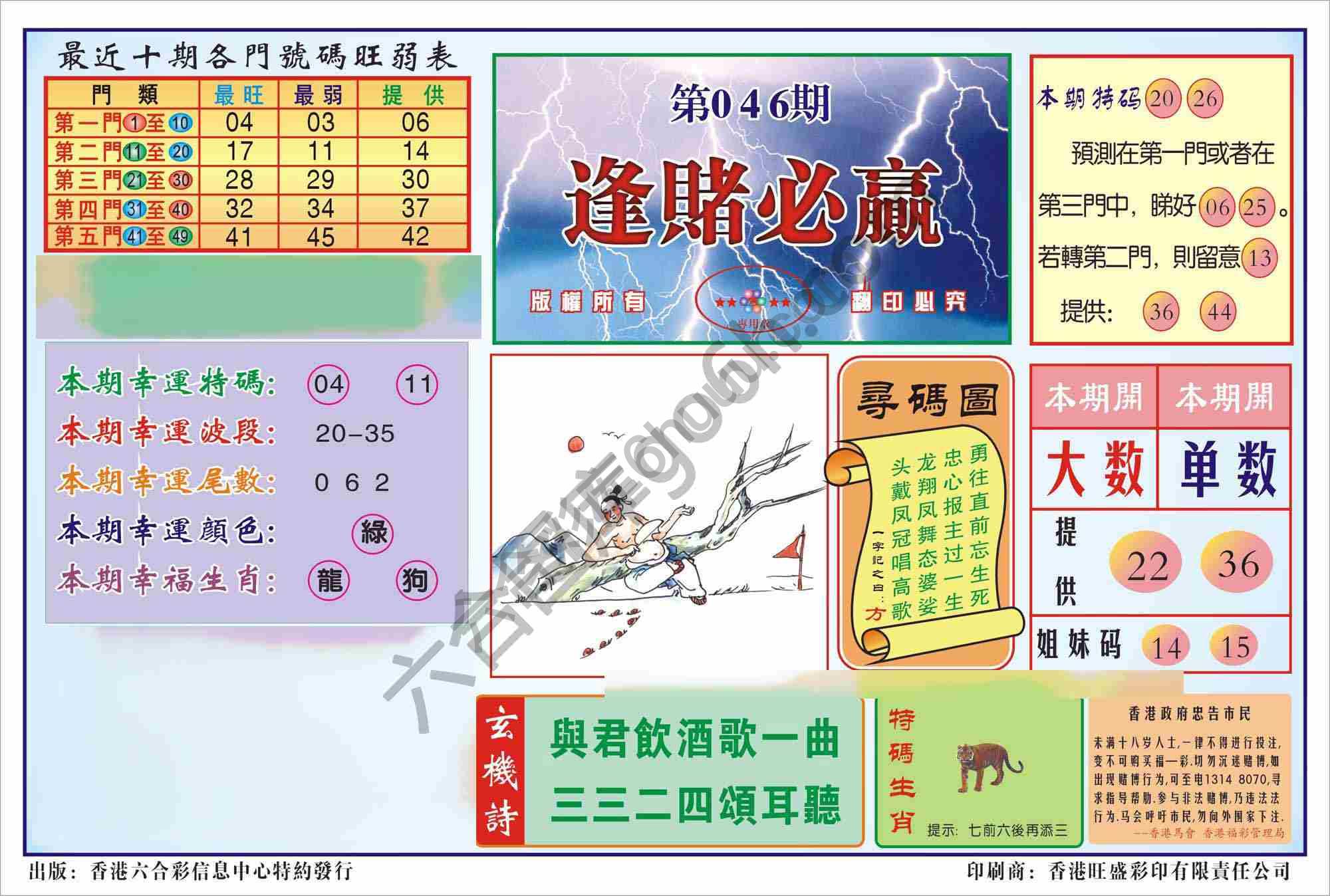 香港逢赌必羸