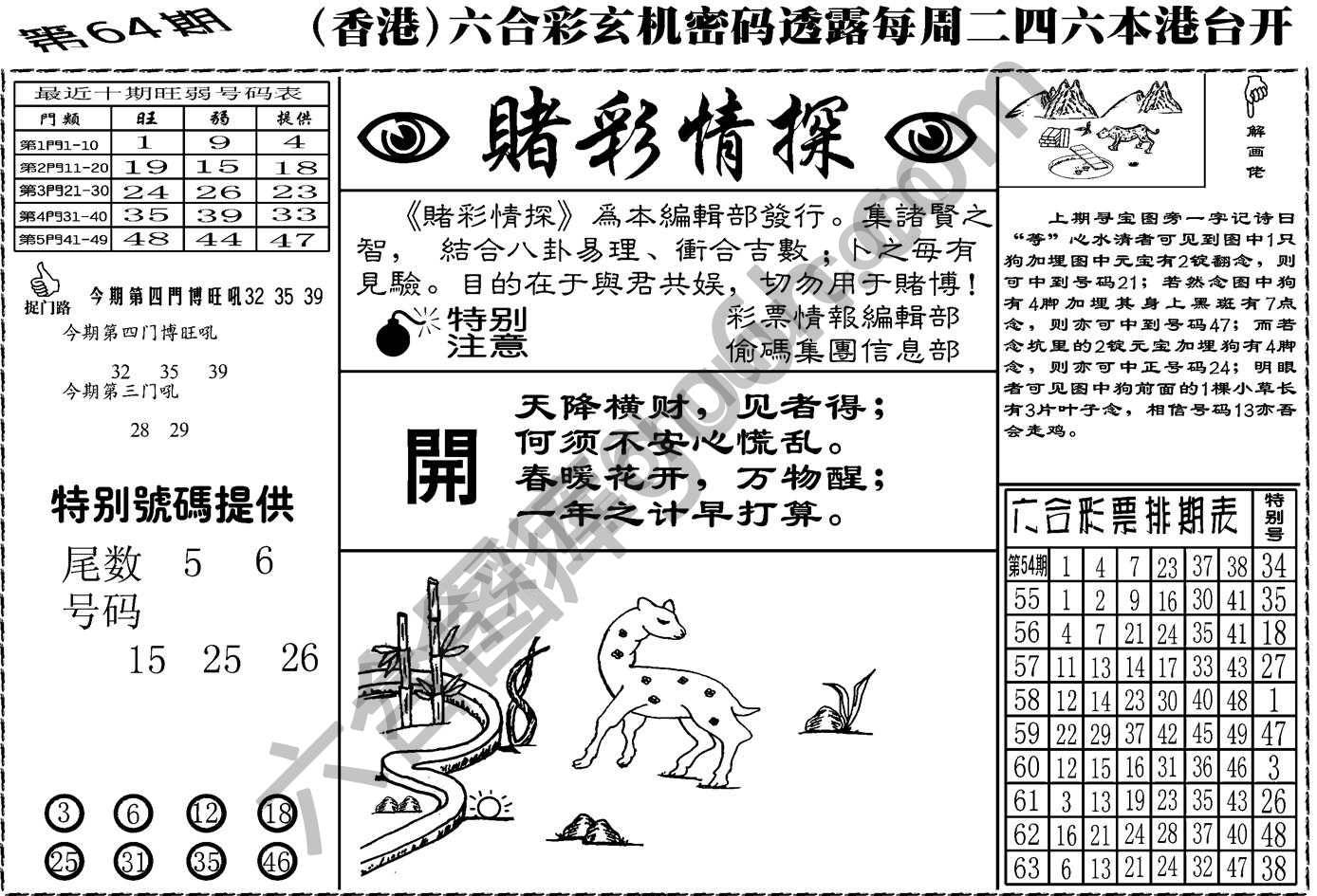 赌彩情探