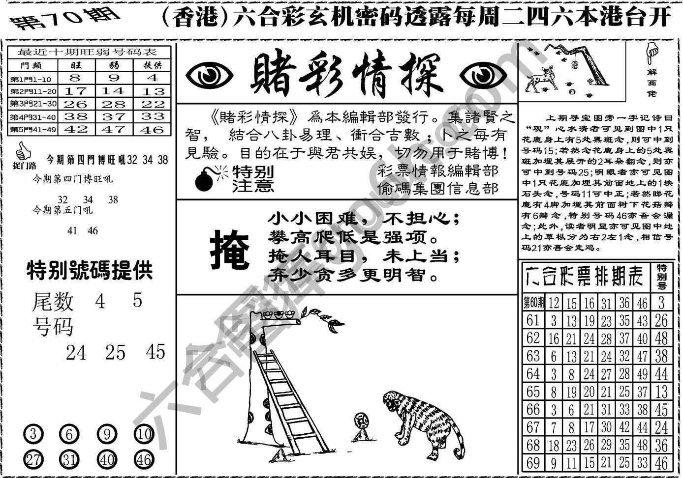 赌彩情探