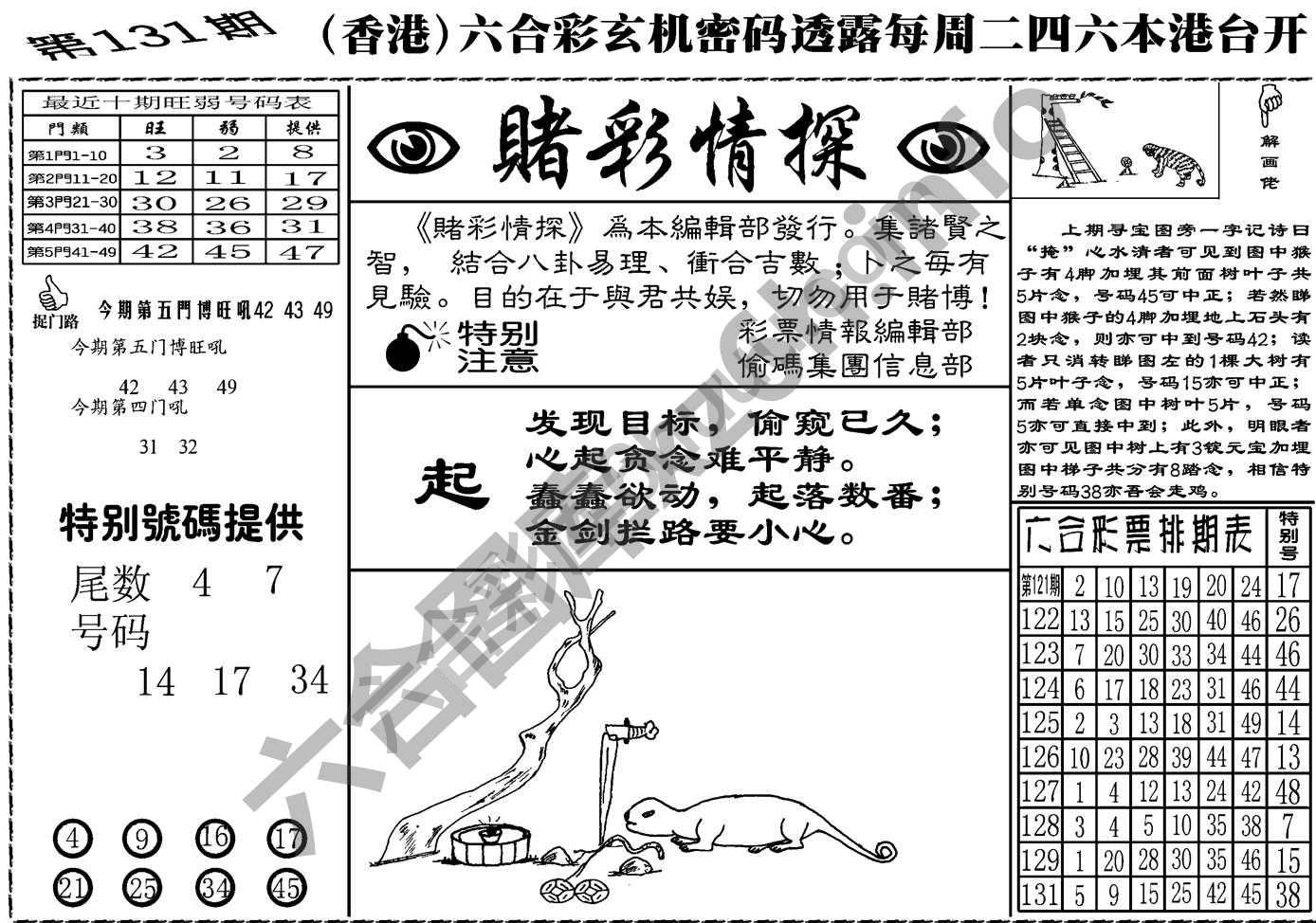 赌彩情探