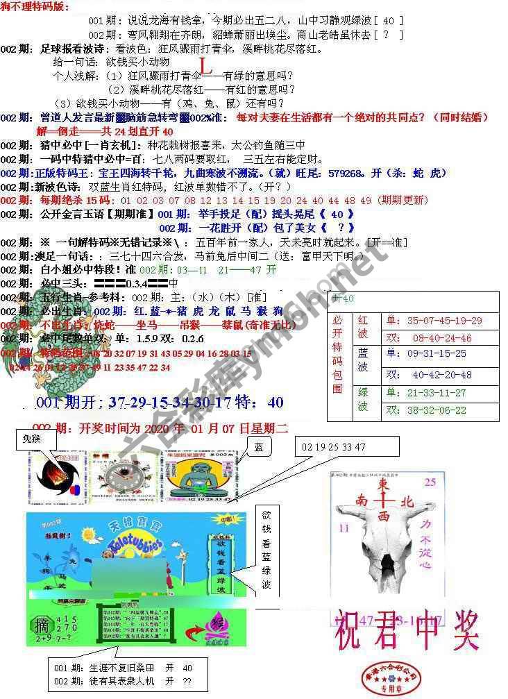 青龙五鬼报