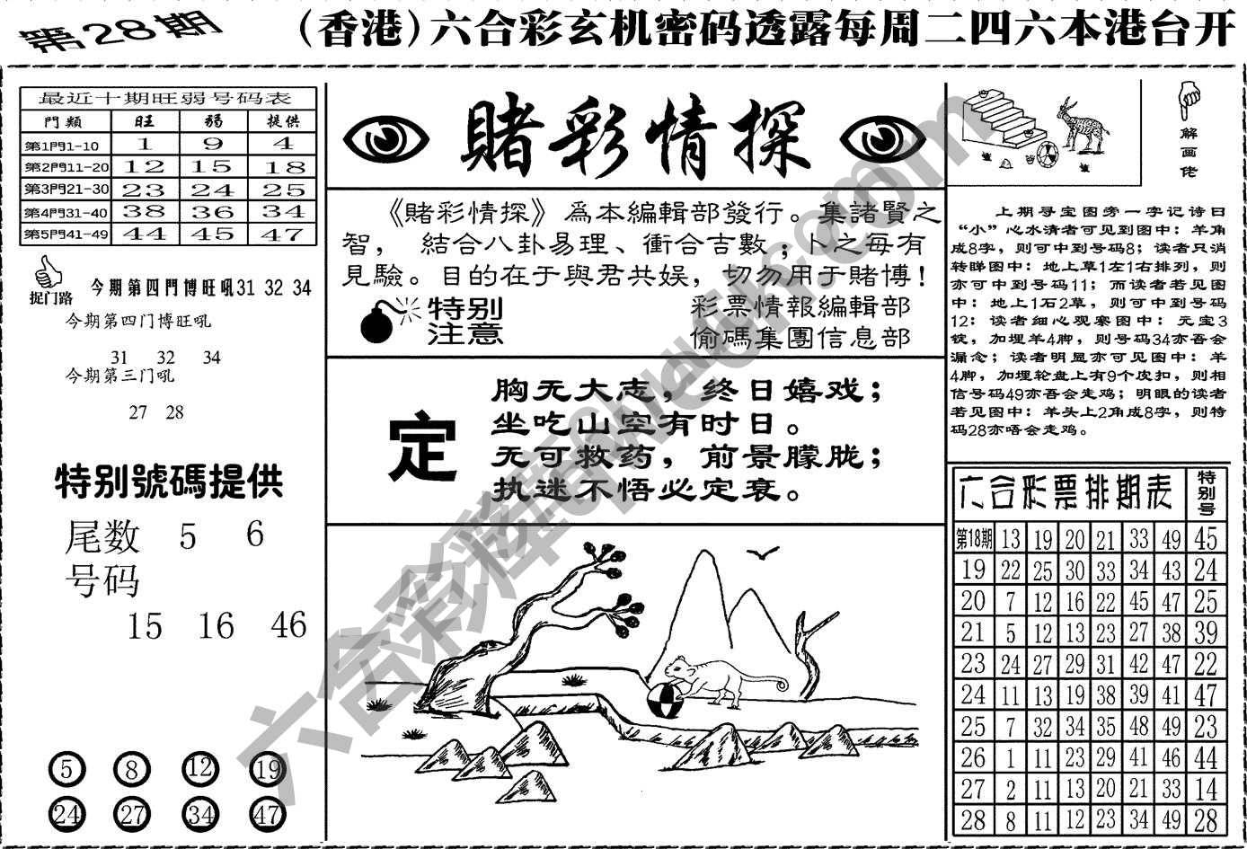 赌彩情探