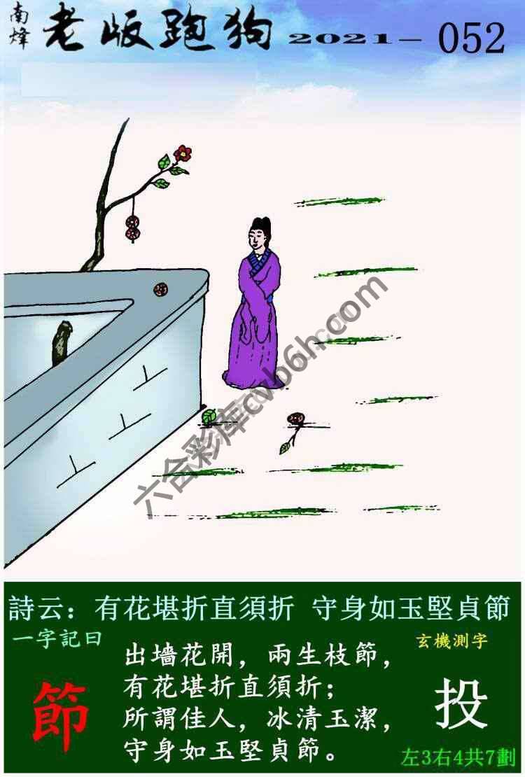 老版跑狗图