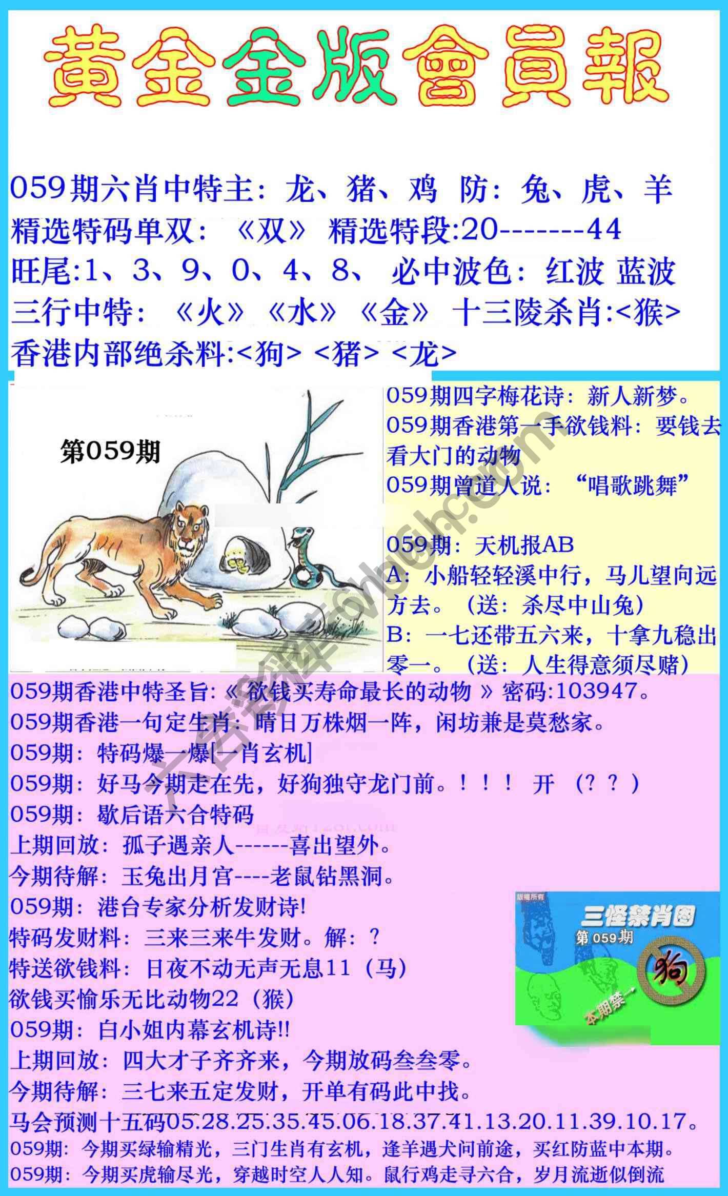 黄金金版会员报