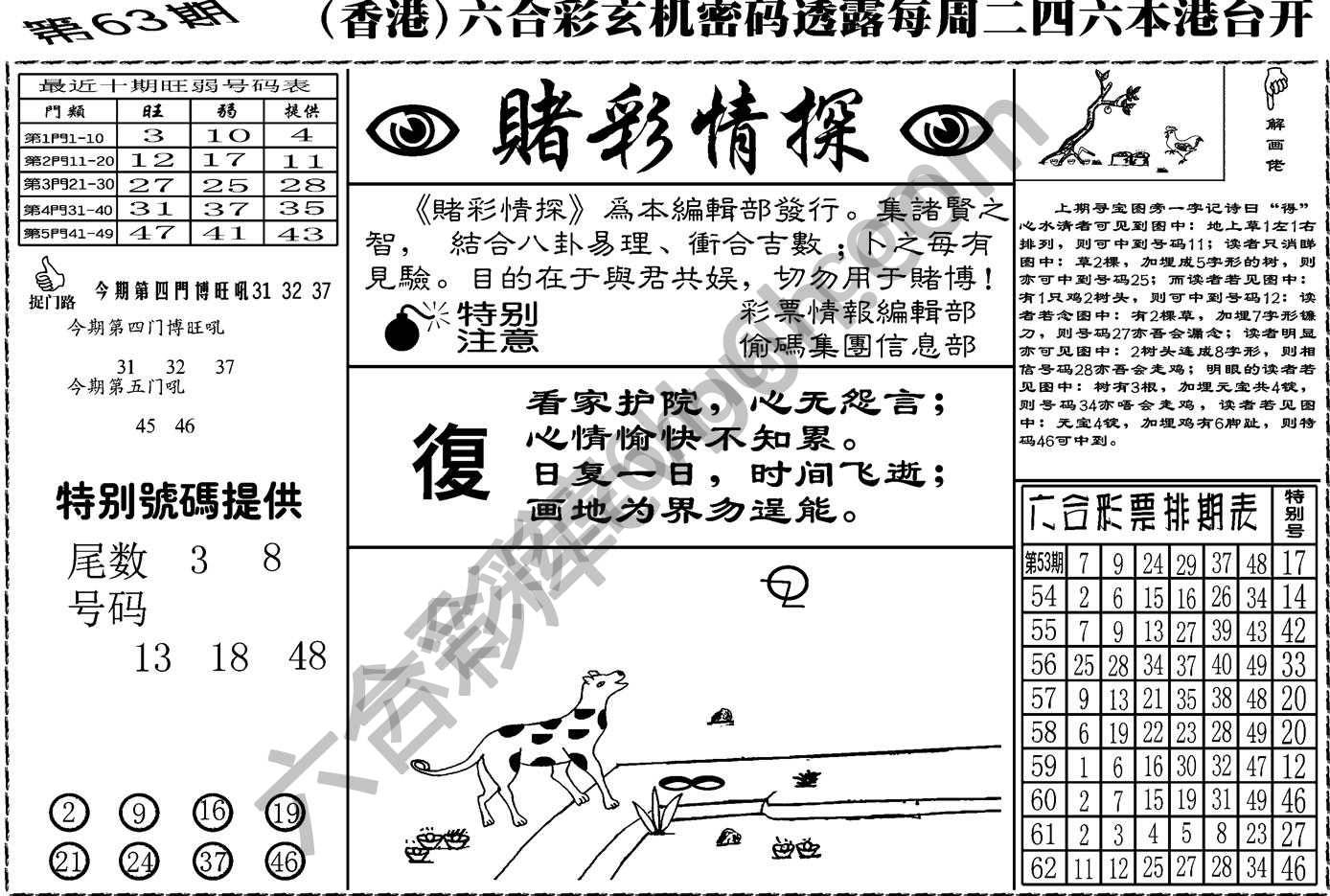 赌彩情探