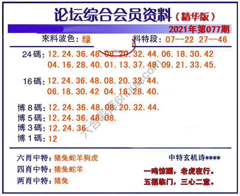 综合会员资料