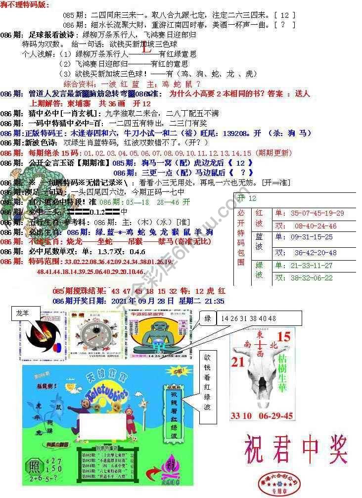 青龙五鬼报