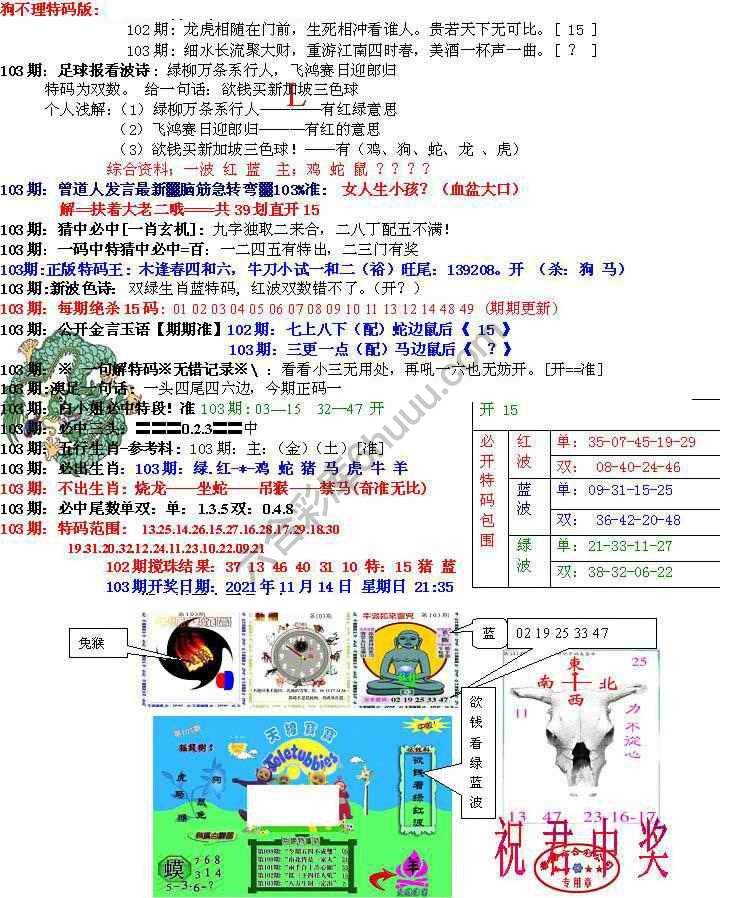 青龙五鬼报