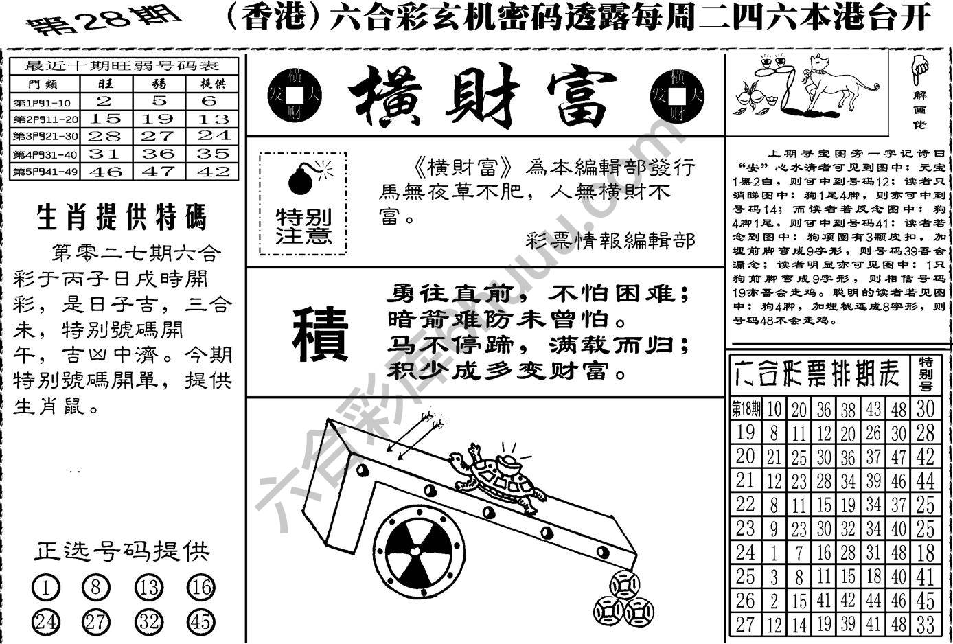 横财富