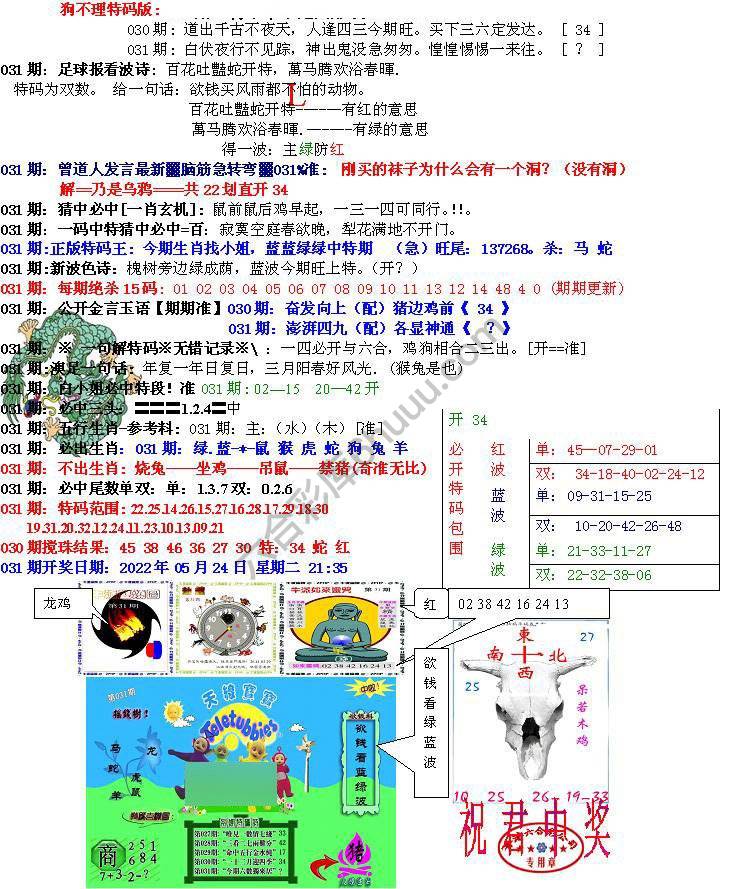 青龙五鬼报