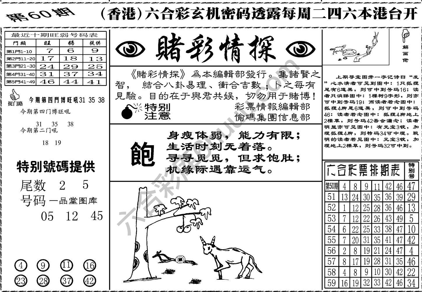 赌彩情探