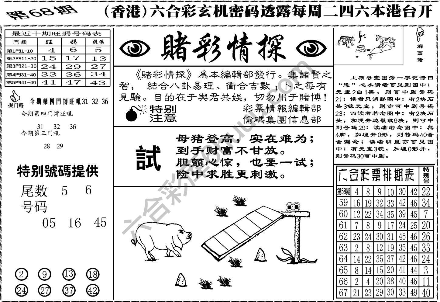 赌彩情探