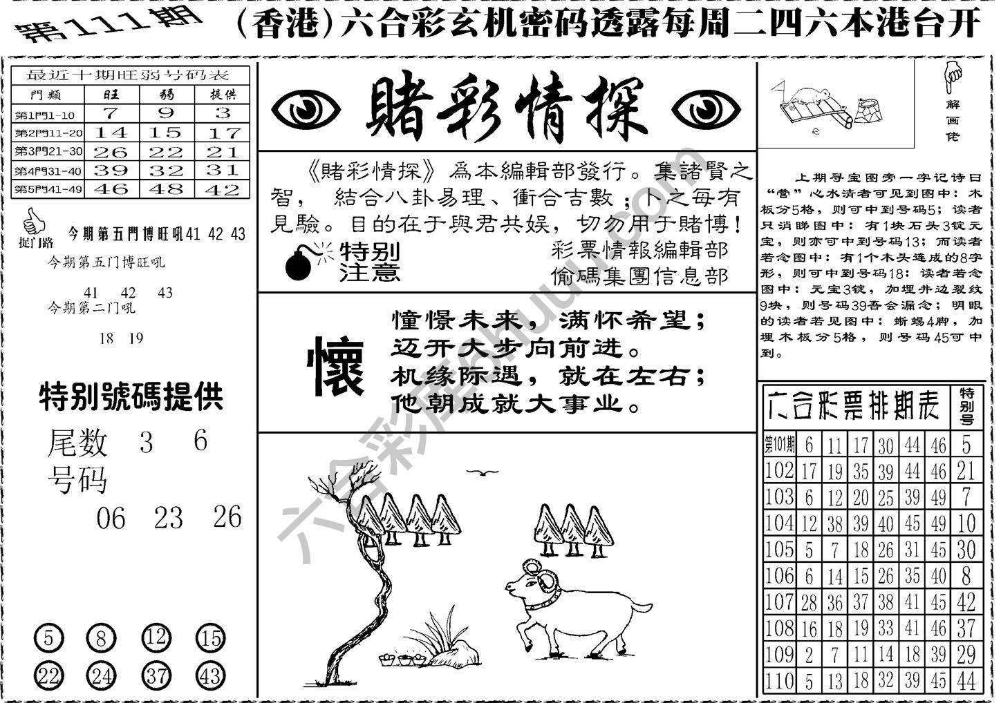 赌彩情探