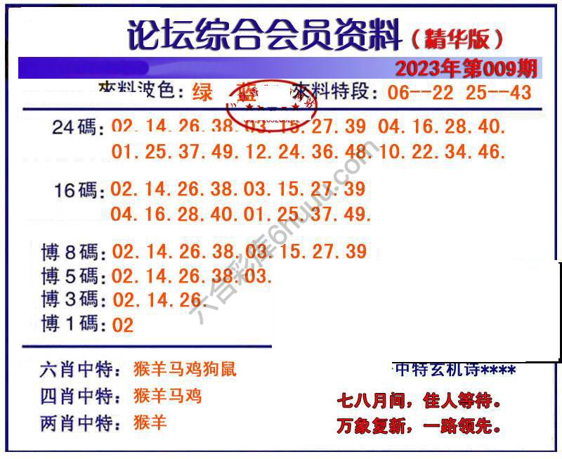 综合会员资料