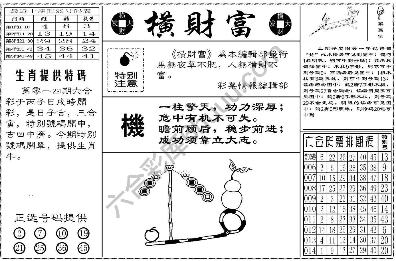 横财富