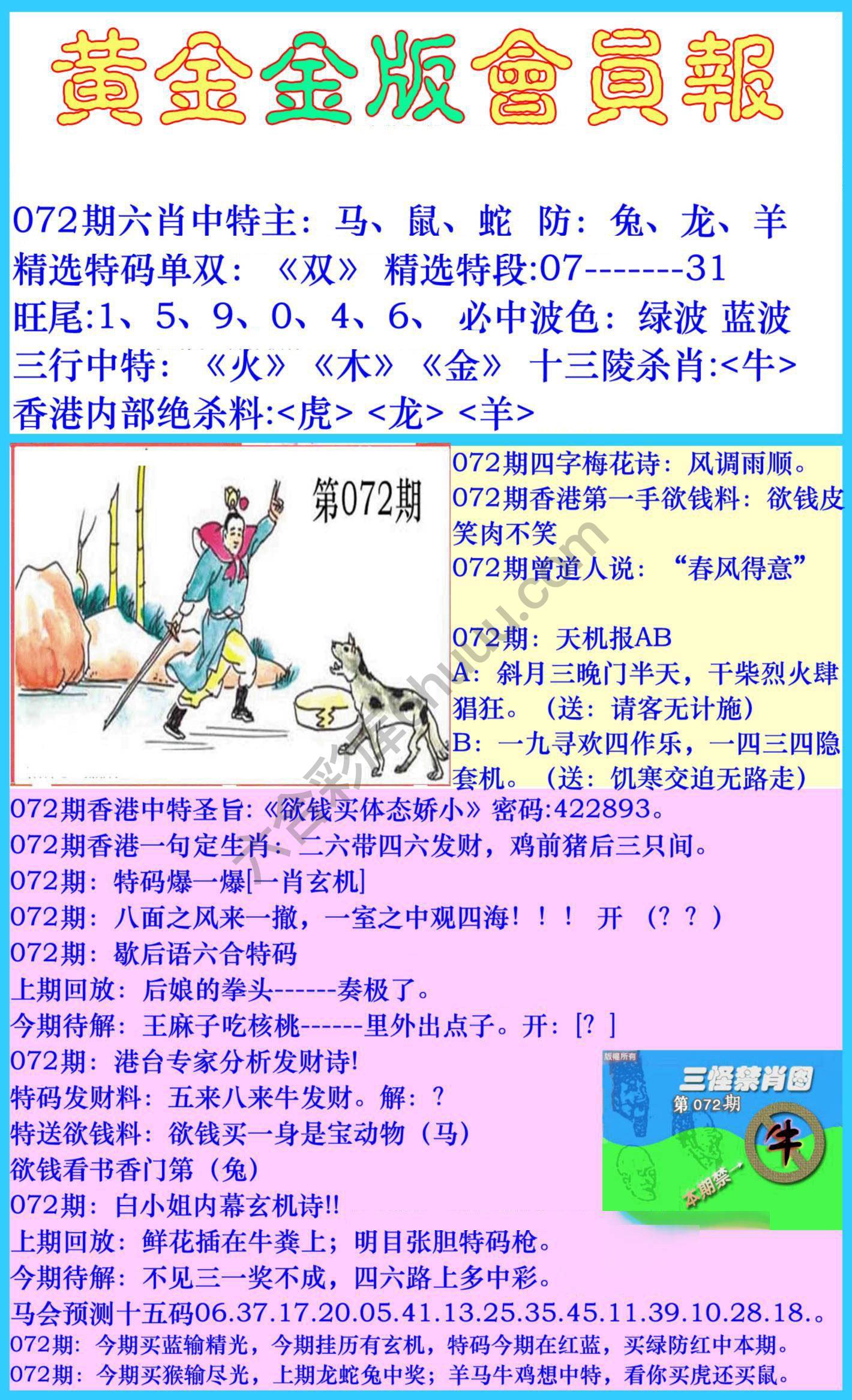 黄金金版会员报