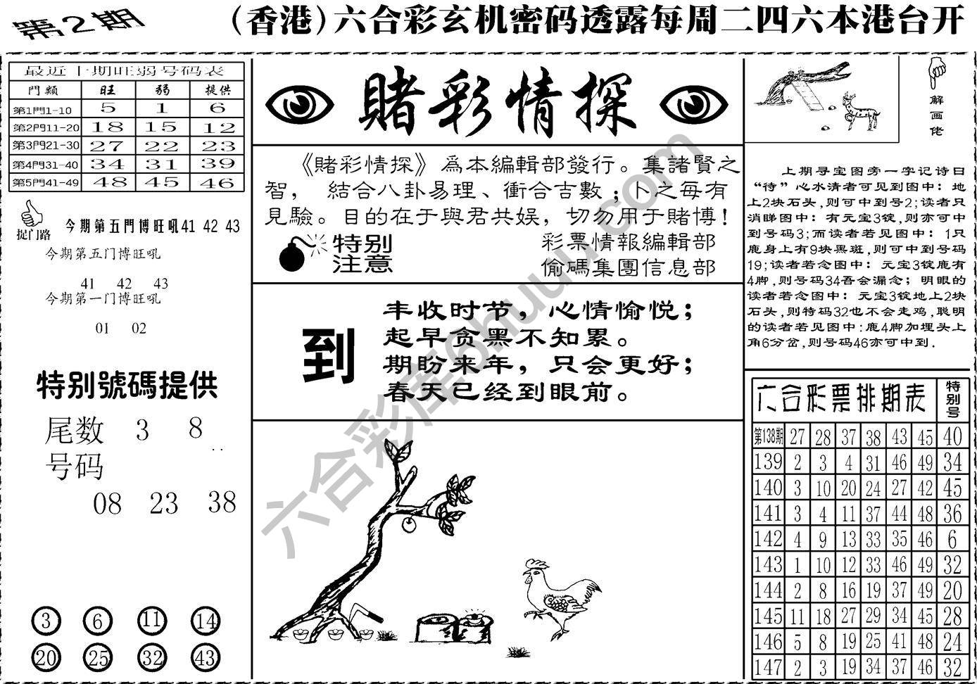 赌彩情探