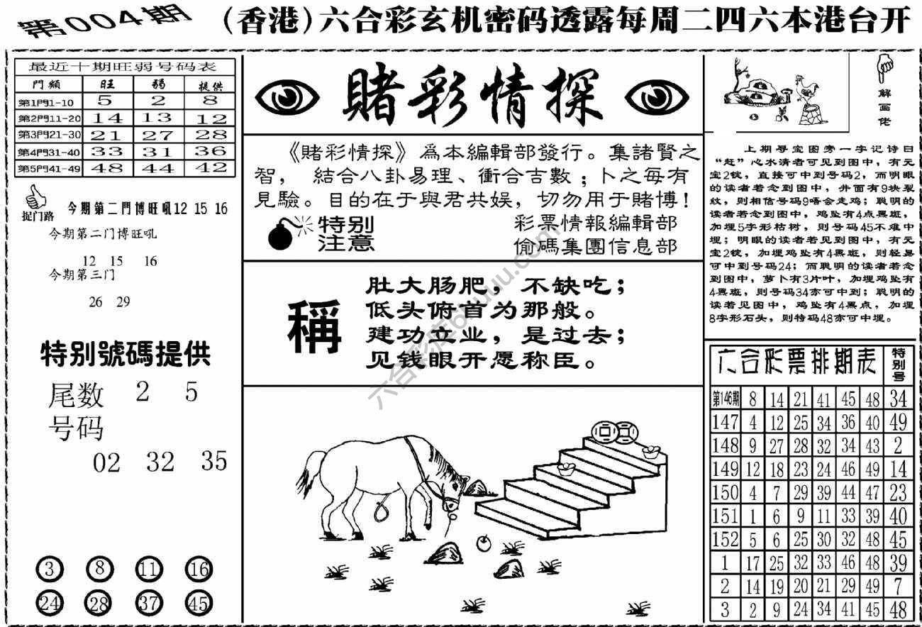 赌彩情探