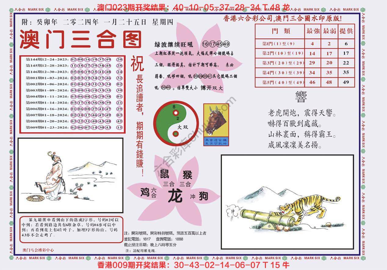 澳门三合图