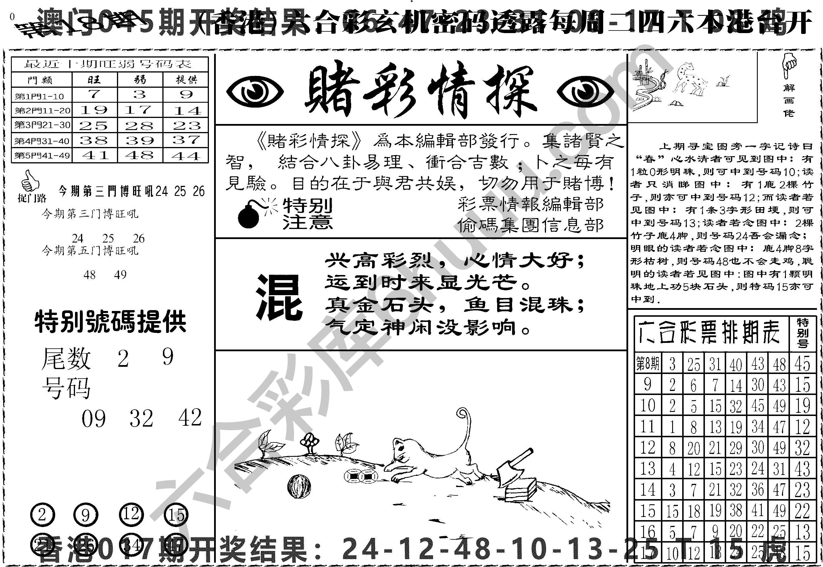 赌彩情探