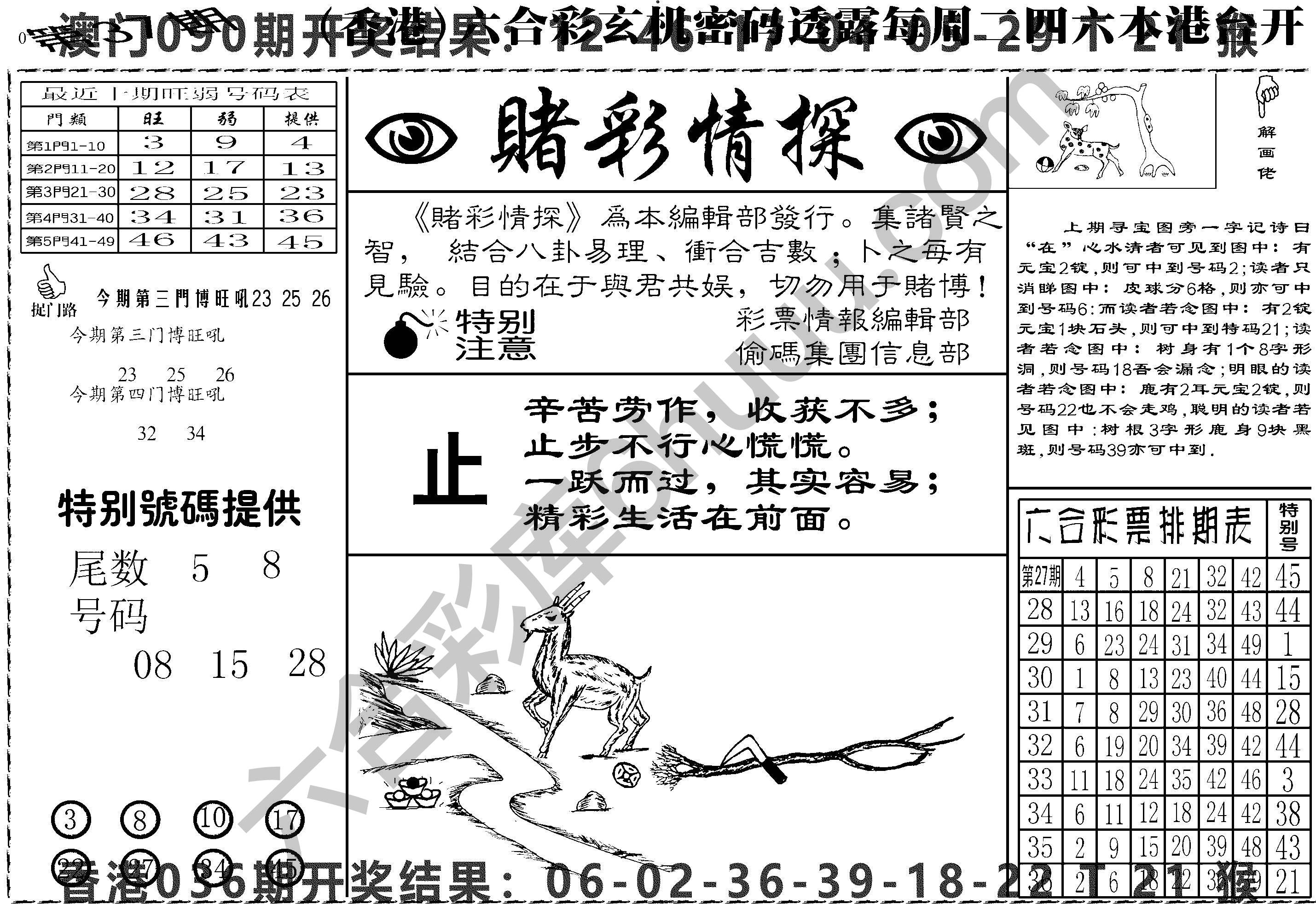 赌彩情探