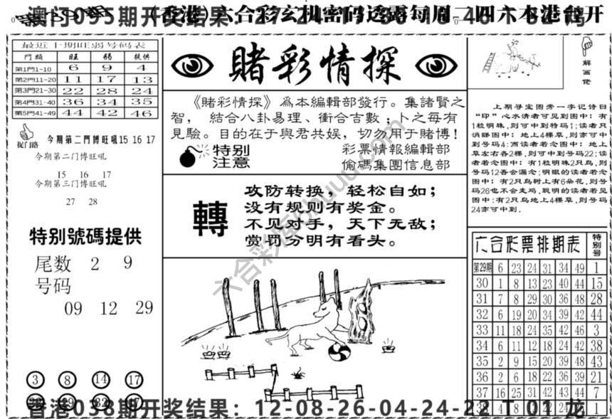 赌彩情探