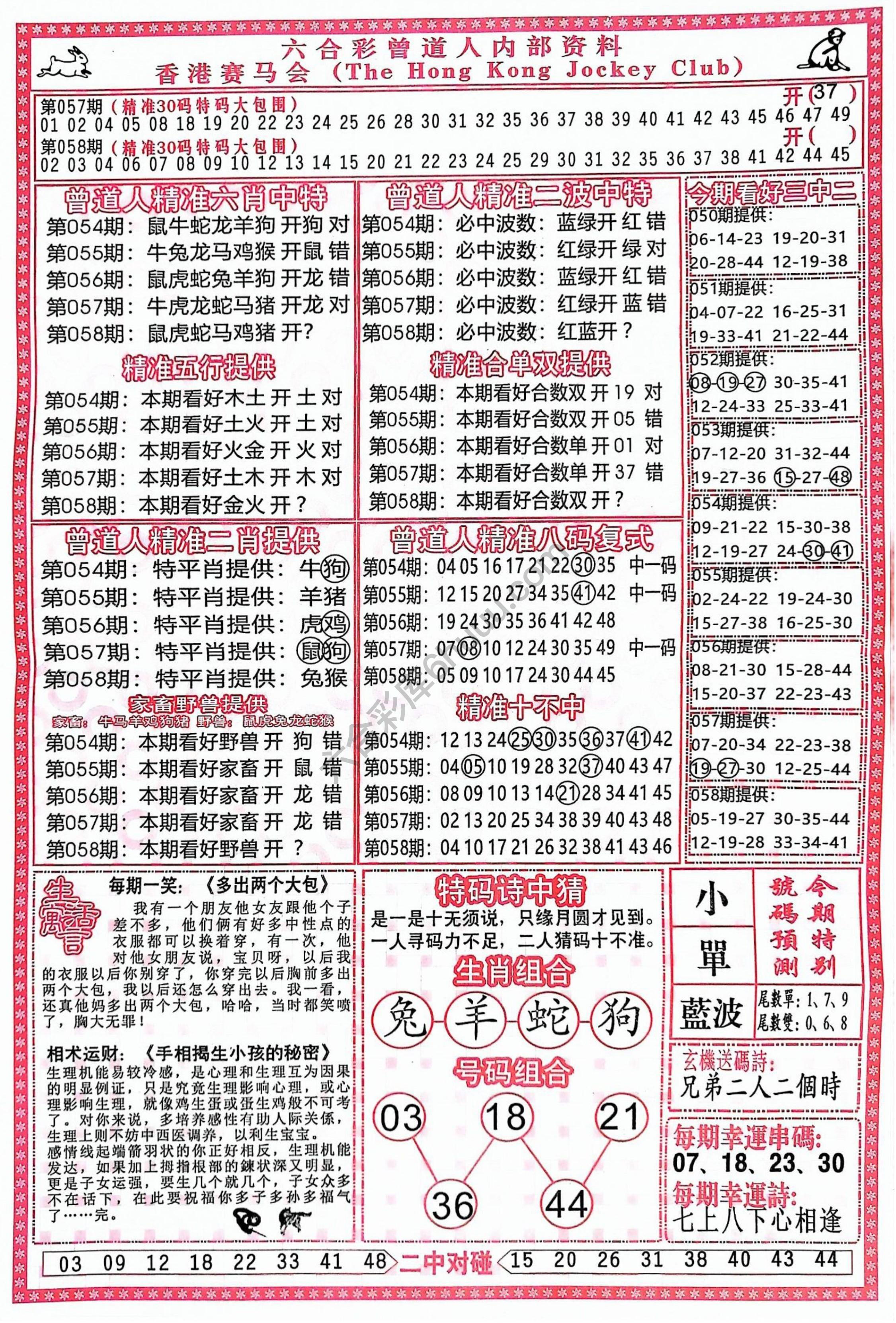 曾道人内部资料