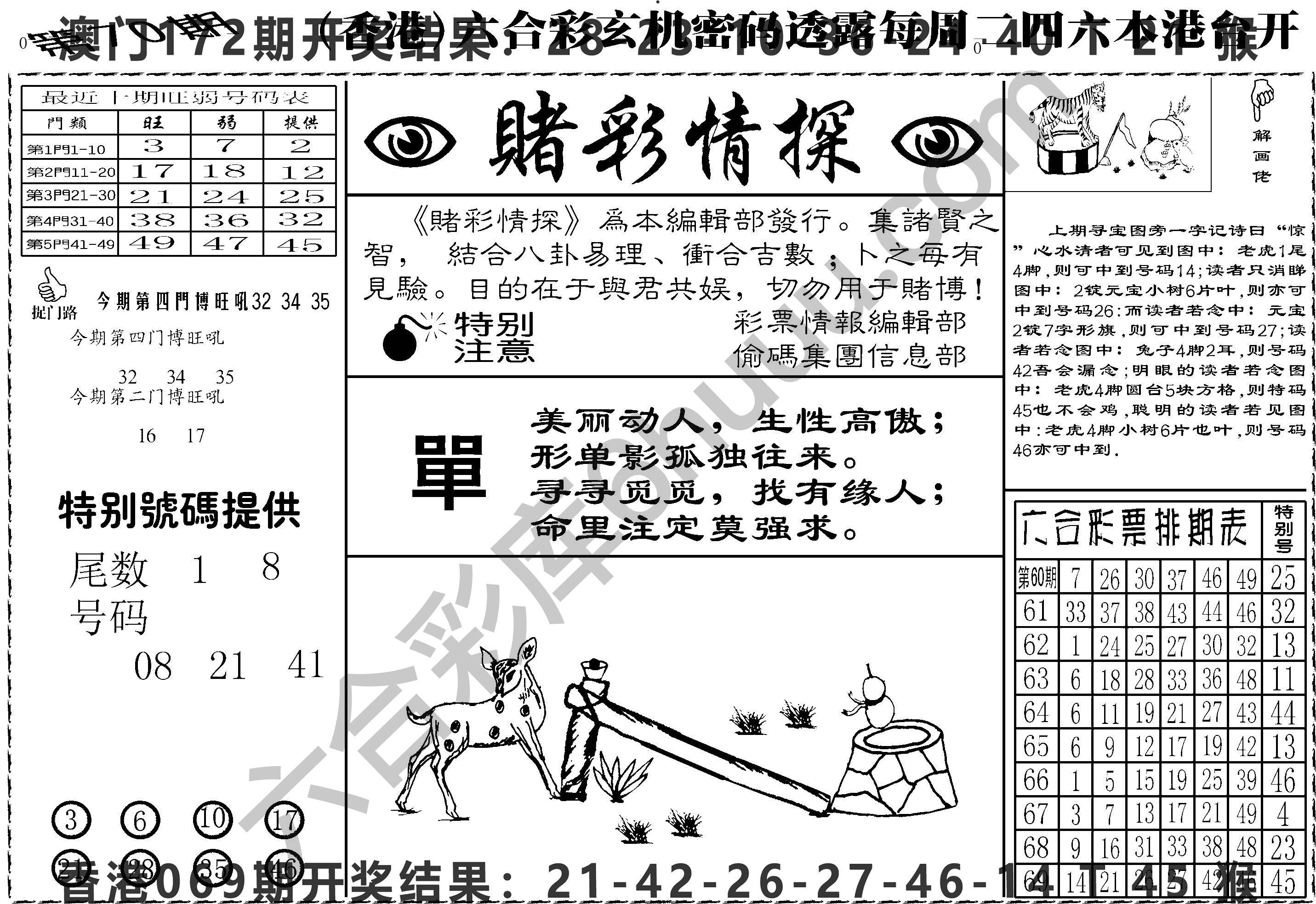 赌彩情探