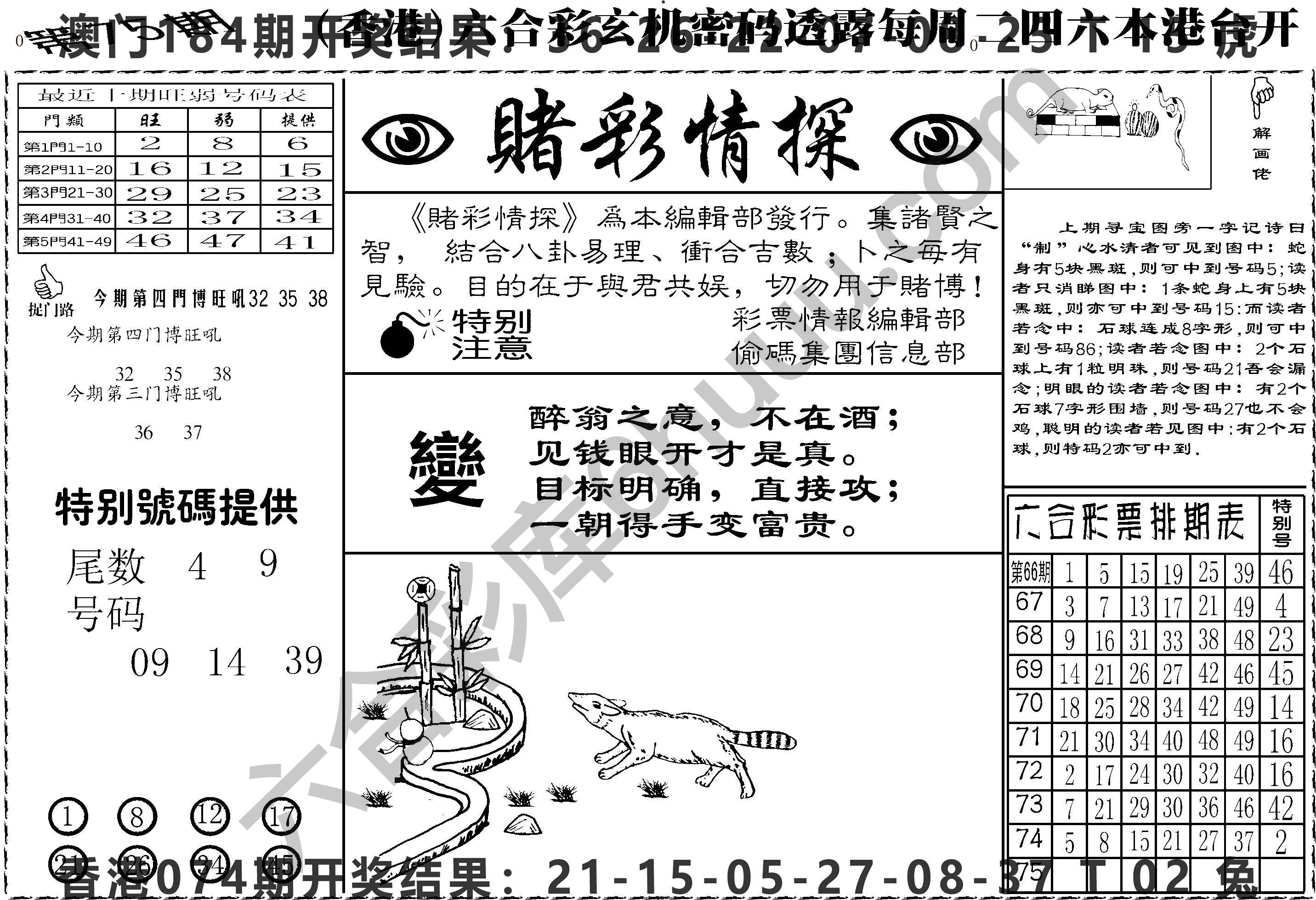 赌彩情探