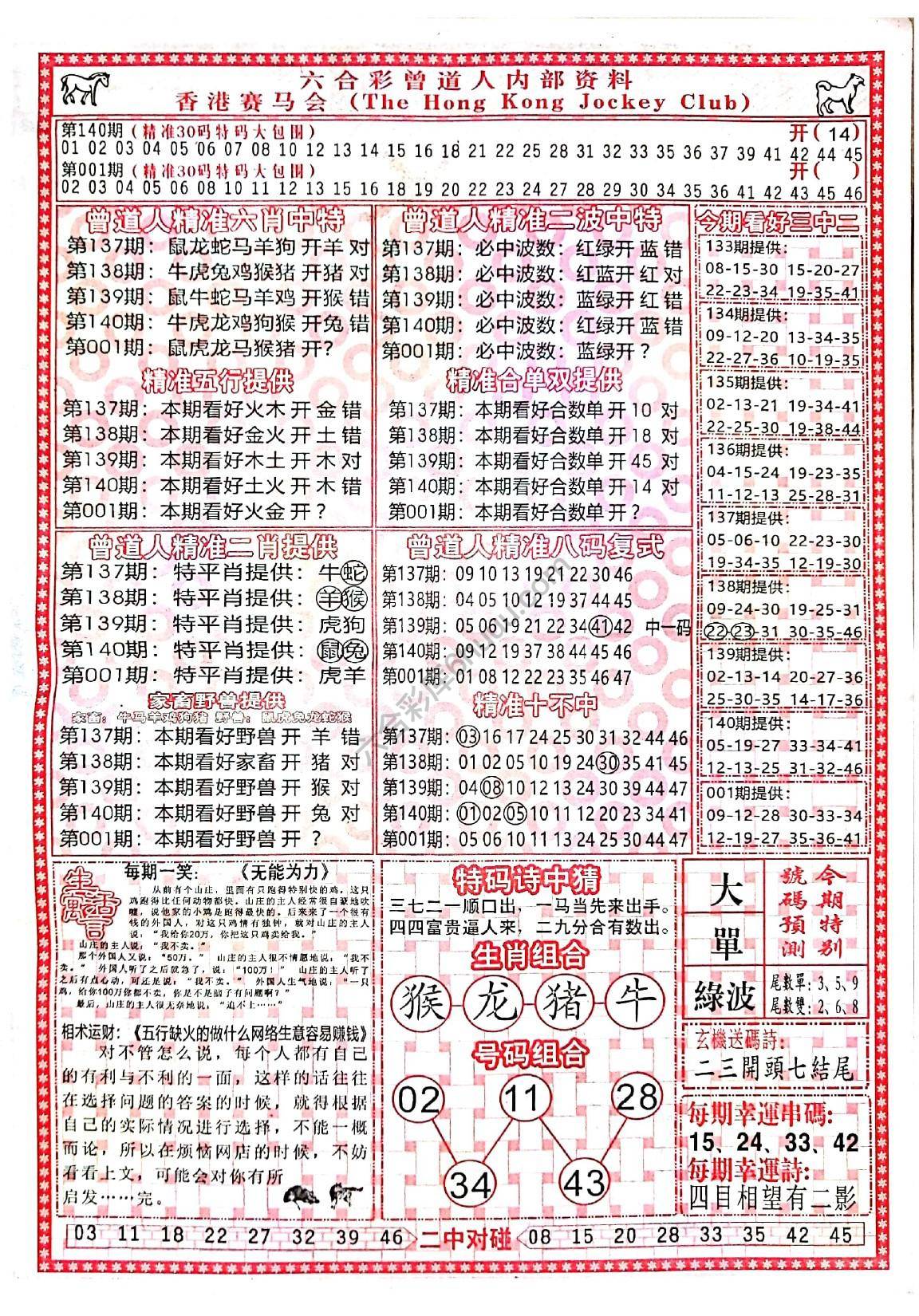 曾道人内部资料