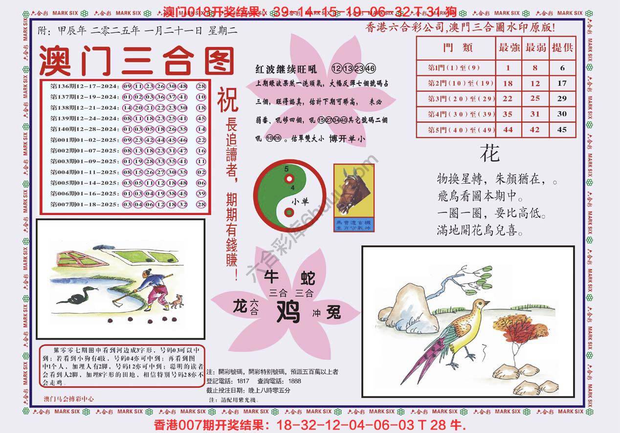 澳门三合图