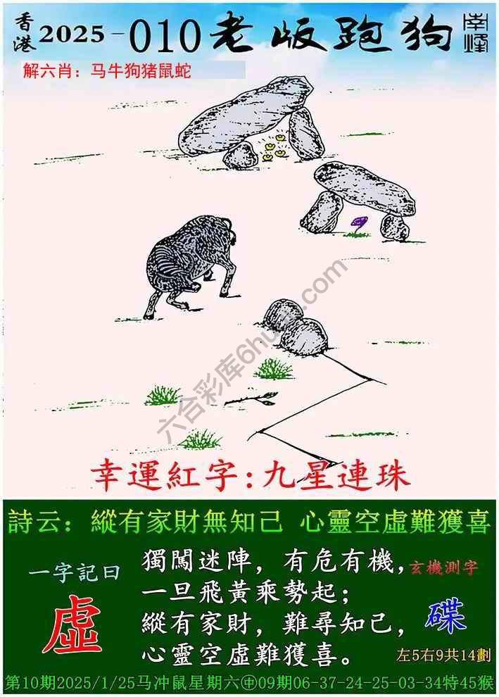 老版跑狗图